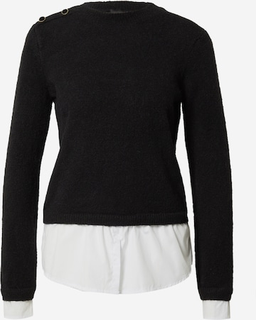 River Island - Jersey en negro: frente