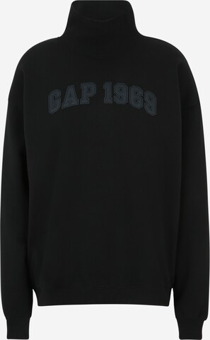 Gap Tall Sweatshirt in Black: front