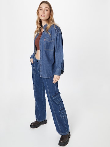 LEVI'S ® Blouse 'Jadon Denim Shirt' in Blauw