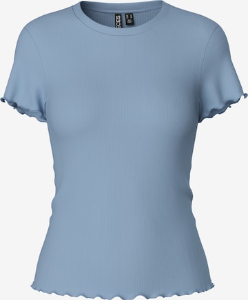 PIECES Shirt 'PCNicca' in Blue: front
