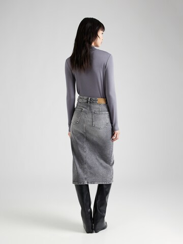 Jupe 'VMVERI' VERO MODA en gris