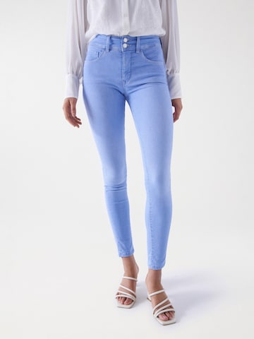 Salsa Jeans Skinny Jeans in Blauw: voorkant