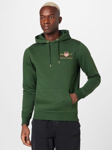 GANT - Sweatshirt em verde: frente