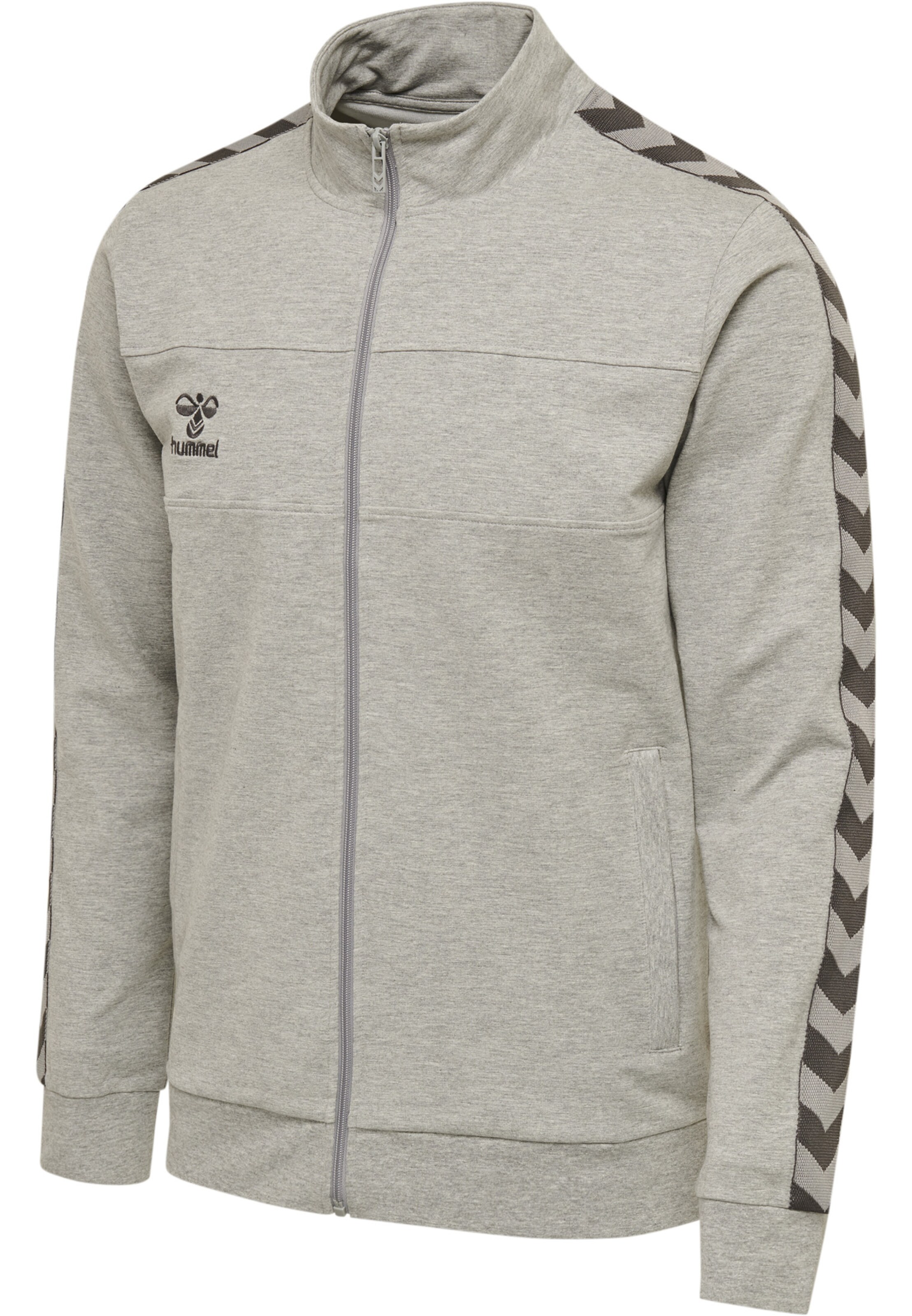 Hummel Sportsweatjacke 'Move' in Grau