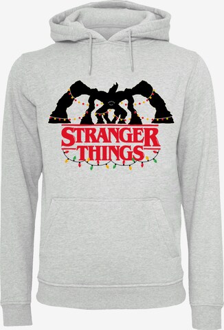 F4NT4STIC Sweatshirt in Grey: front