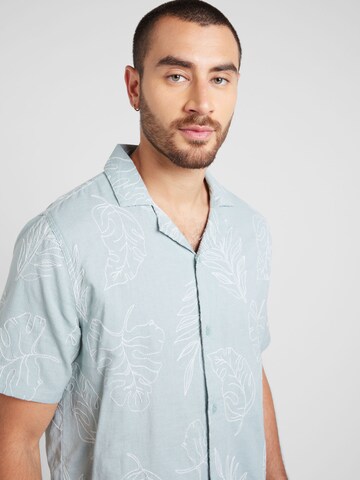 HOLLISTER Regular fit Πουκάμισο 'SUMMER' σε μπλε