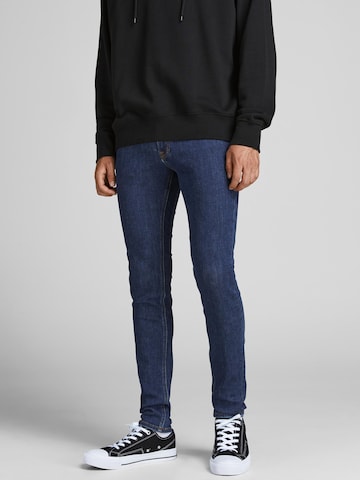 Skinny Jeans 'Liam' di JACK & JONES in blu: frontale