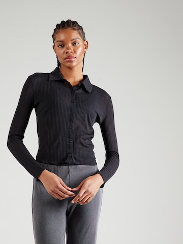 Calvin Klein Jeans Bluse in Schwarz: predná strana