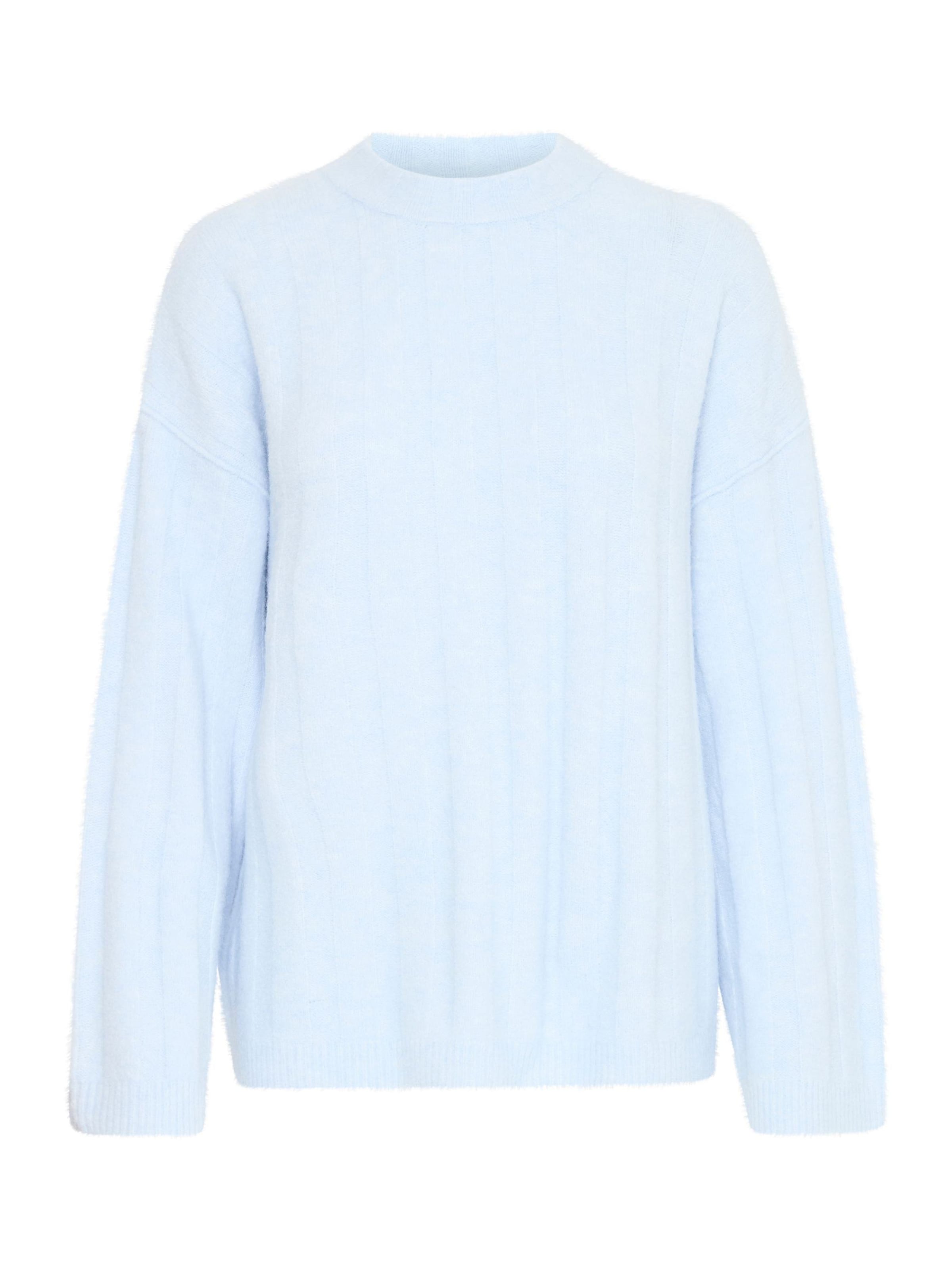 Pull-over 'Omea' b.young en bleu : devant