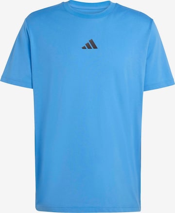 mėlyna ADIDAS PERFORMANCE Sportiniai marškinėliai 'TR ID': priekis