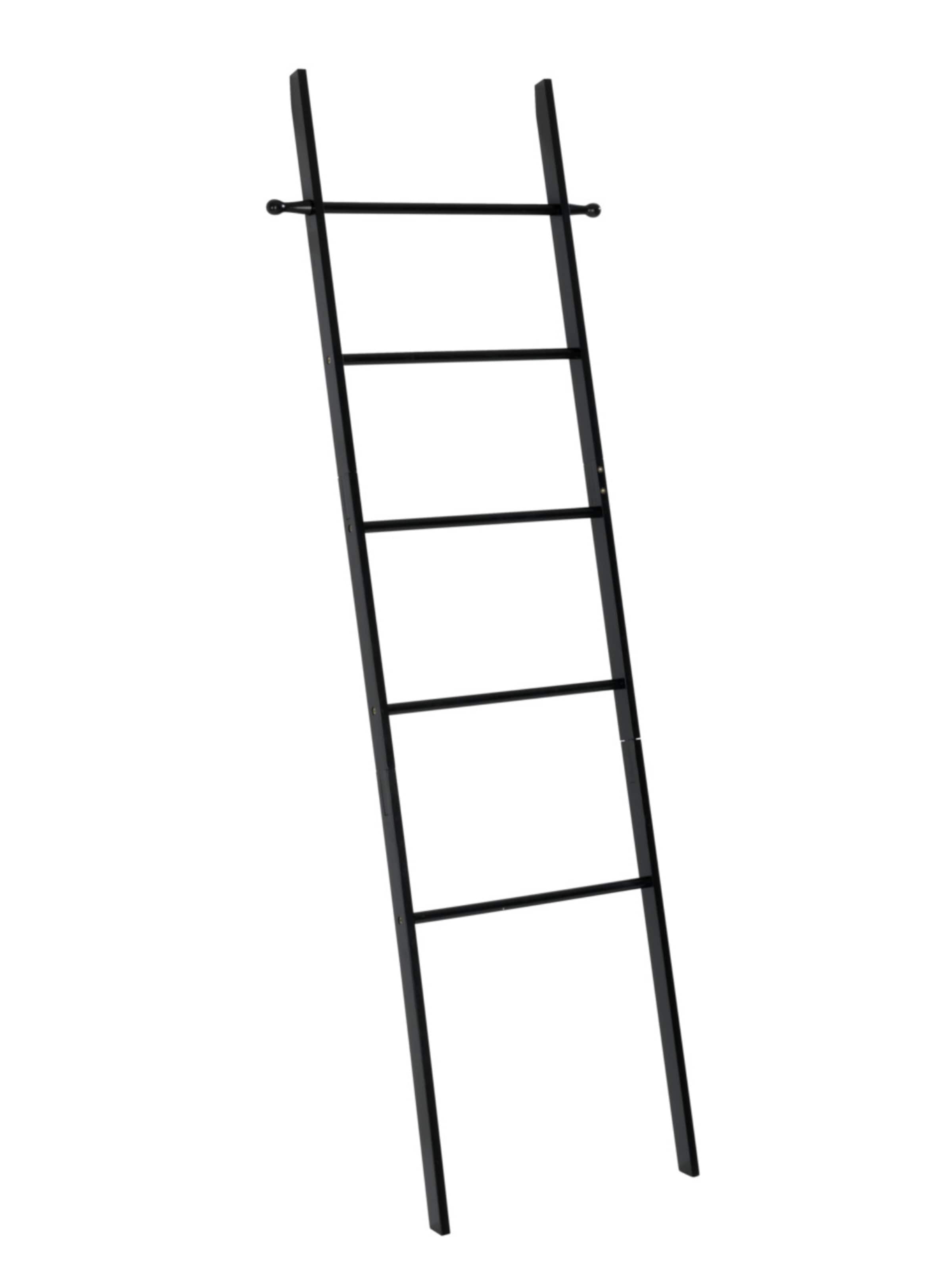 Wenko Handtuchleiter 'Loft' in Schwarz: Vorderseite