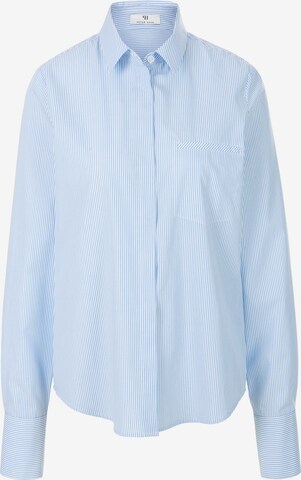 Peter Hahn Blouse in Blauw: voorkant