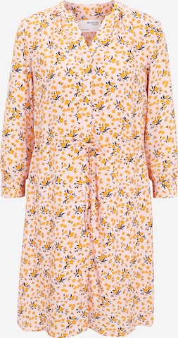 SELECTED FEMME Shirt Dress 'Damina' in Pink: front