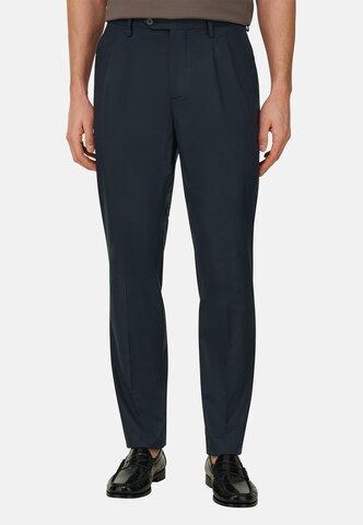 Boggi Milano Slimfit Chinohose in Blau: Vorderseite
