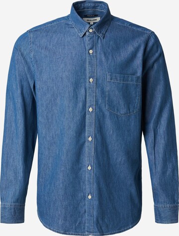 Salsa Jeans Regular fit Button Up Shirt in Blue: front