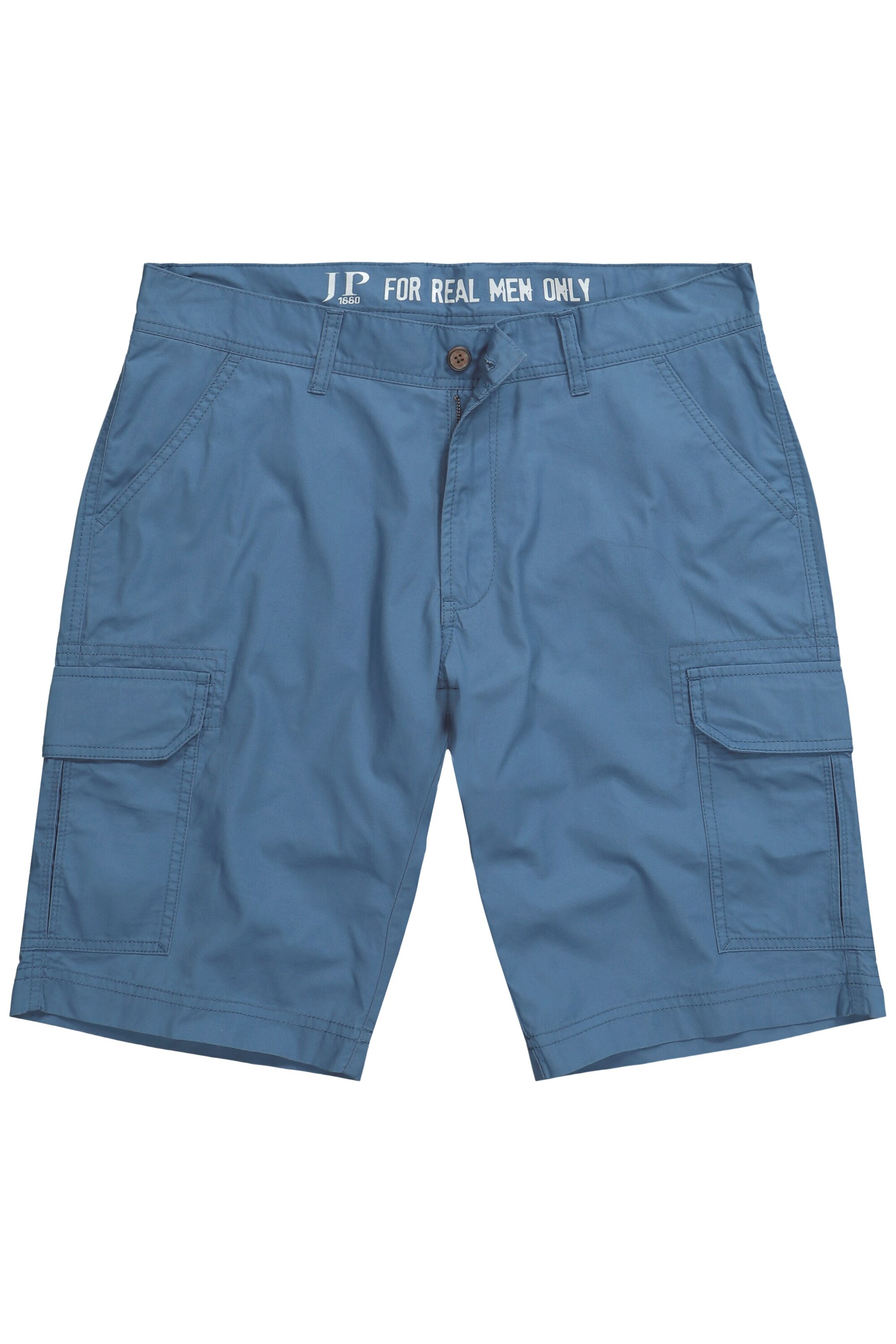 JP1880 Cargobroek in Blauw: voorkant