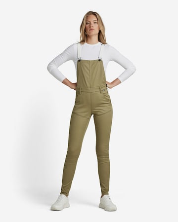 G-Star RAW Slim fit Overalls in Green: front