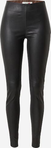 MOS MOSH Skinny Leggings in Black: front