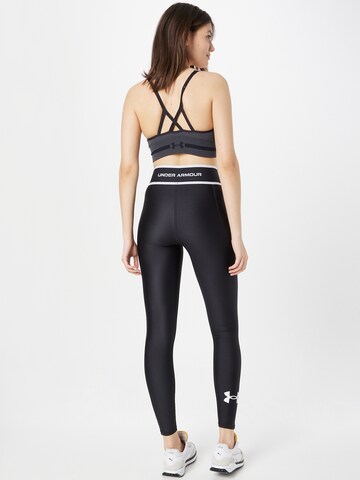 UNDER ARMOURSkinny Sportske hlače 'HeatGear' - crna boja