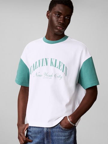 Calvin Klein Jeans Shirt in Weiß