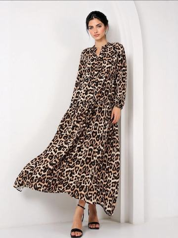 Bigdart Dress 'Maxi' in Brown