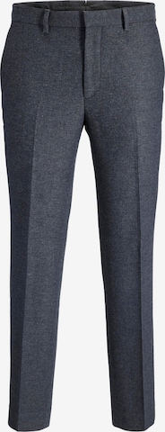 Coupe slim Pantalon à pince 'MARTIN' JACK & JONES en bleu : devant