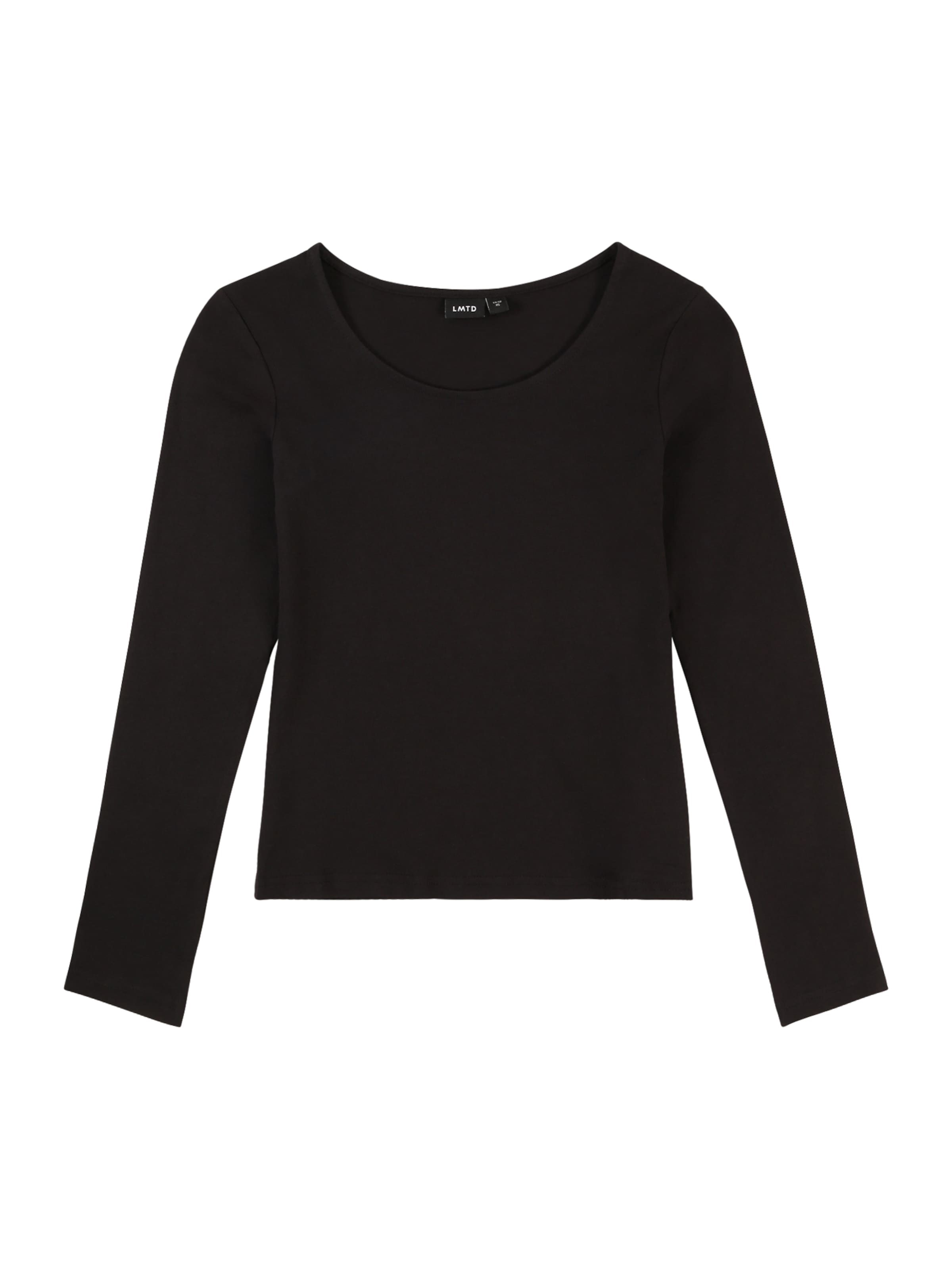 LMTD Μπλουζάκι 'Nove' σε μαύρο: μπροστά