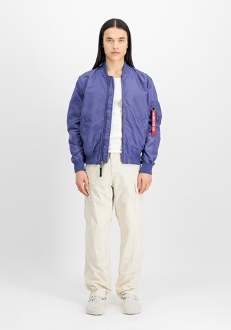 Veste mi-saison 'Ma-1 Tt' ALPHA INDUSTRIES en violet