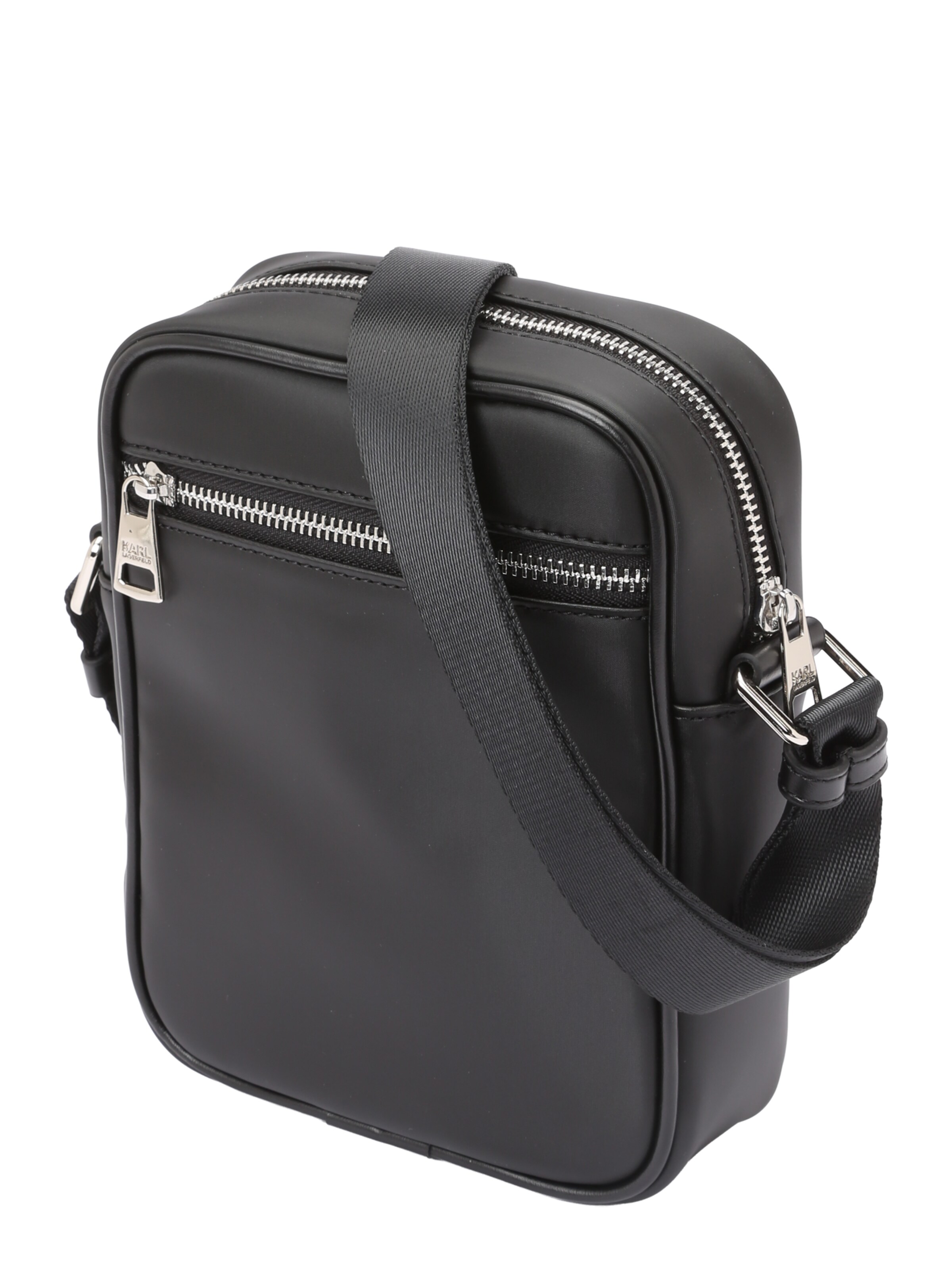 Sac à bandoulière Karl Lagerfeld en noir : sur le côté