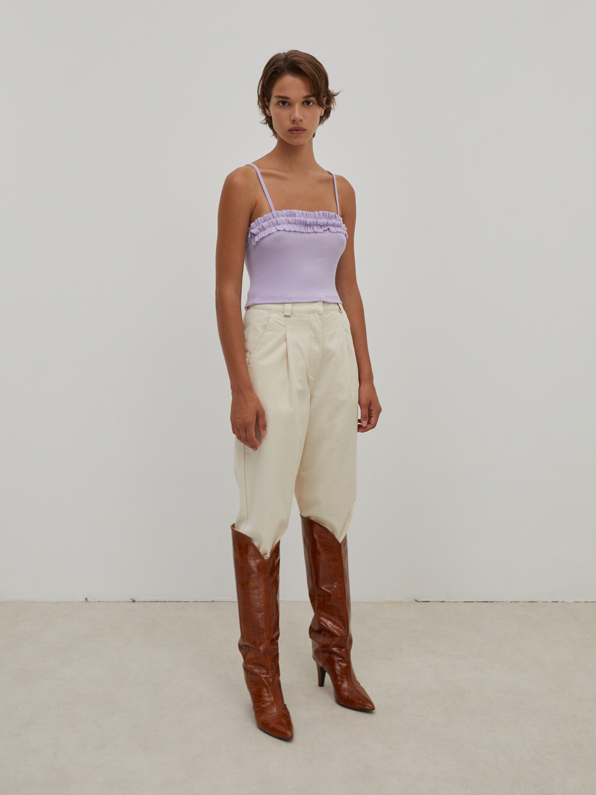 EDITED Produits Haut 'Kiera' violet