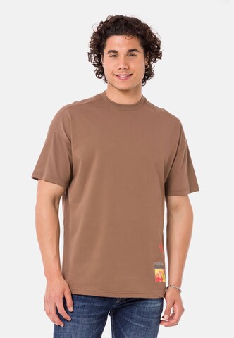 Redbridge Shirt 'Halesowen' in Brown: front
