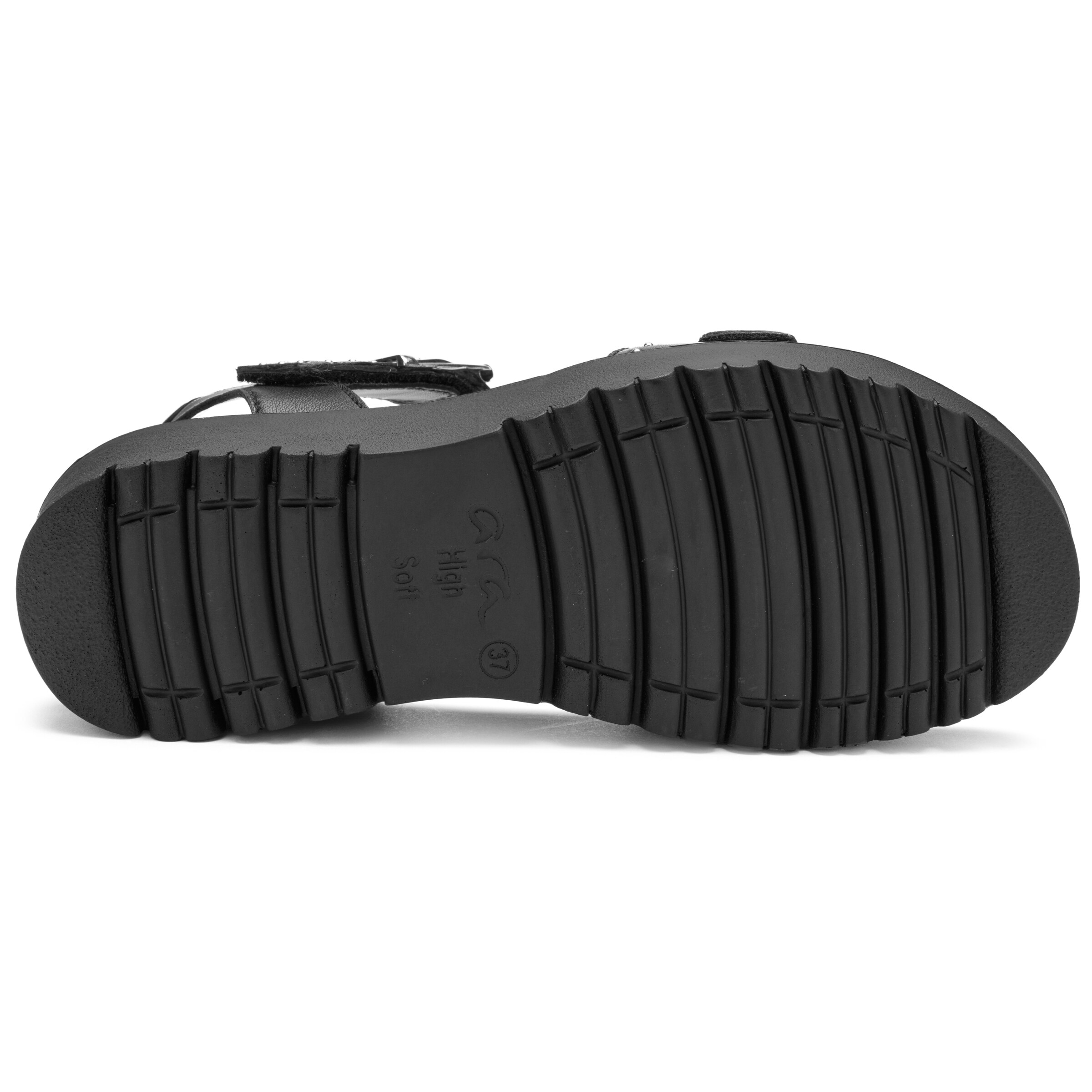 ARA Strap Sandals in Black