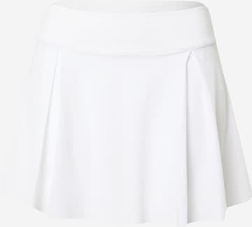 NIKE - Falda deportiva en blanco: frente