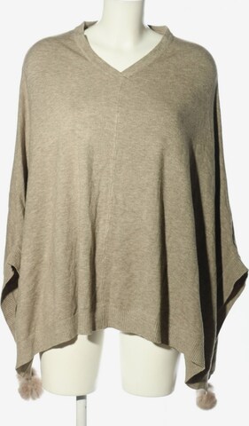 DIFF' Poncho in S in Beige: front