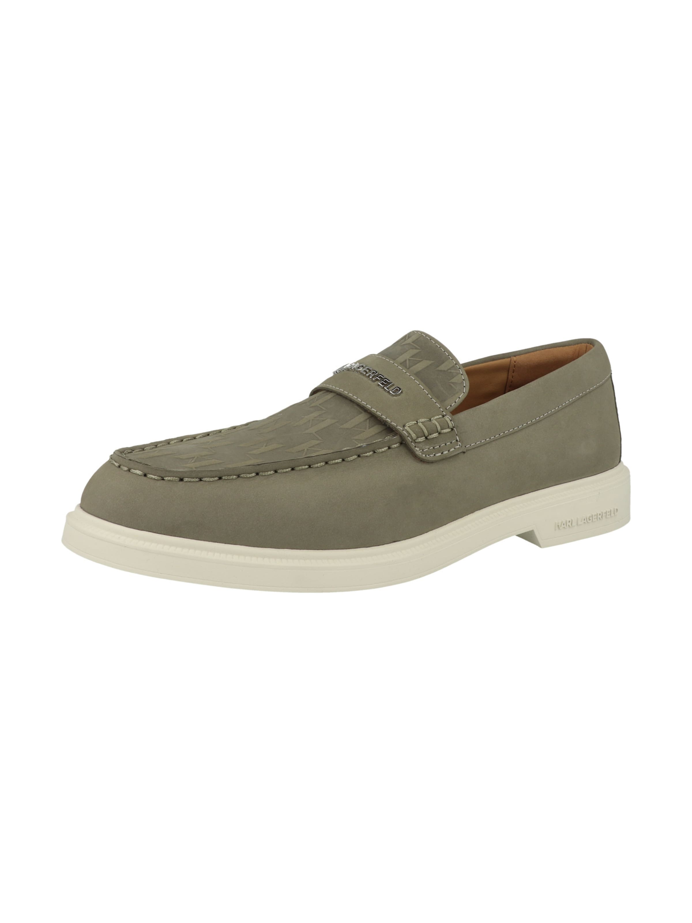 Karl Lagerfeld - Mocassins ' KORI ' em verde: frente