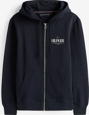 TOMMY HILFIGER - Casaco em moletão em azul: frente