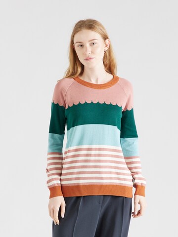 Pull-over 'Happy' Danefae en mélange de couleurs : devant