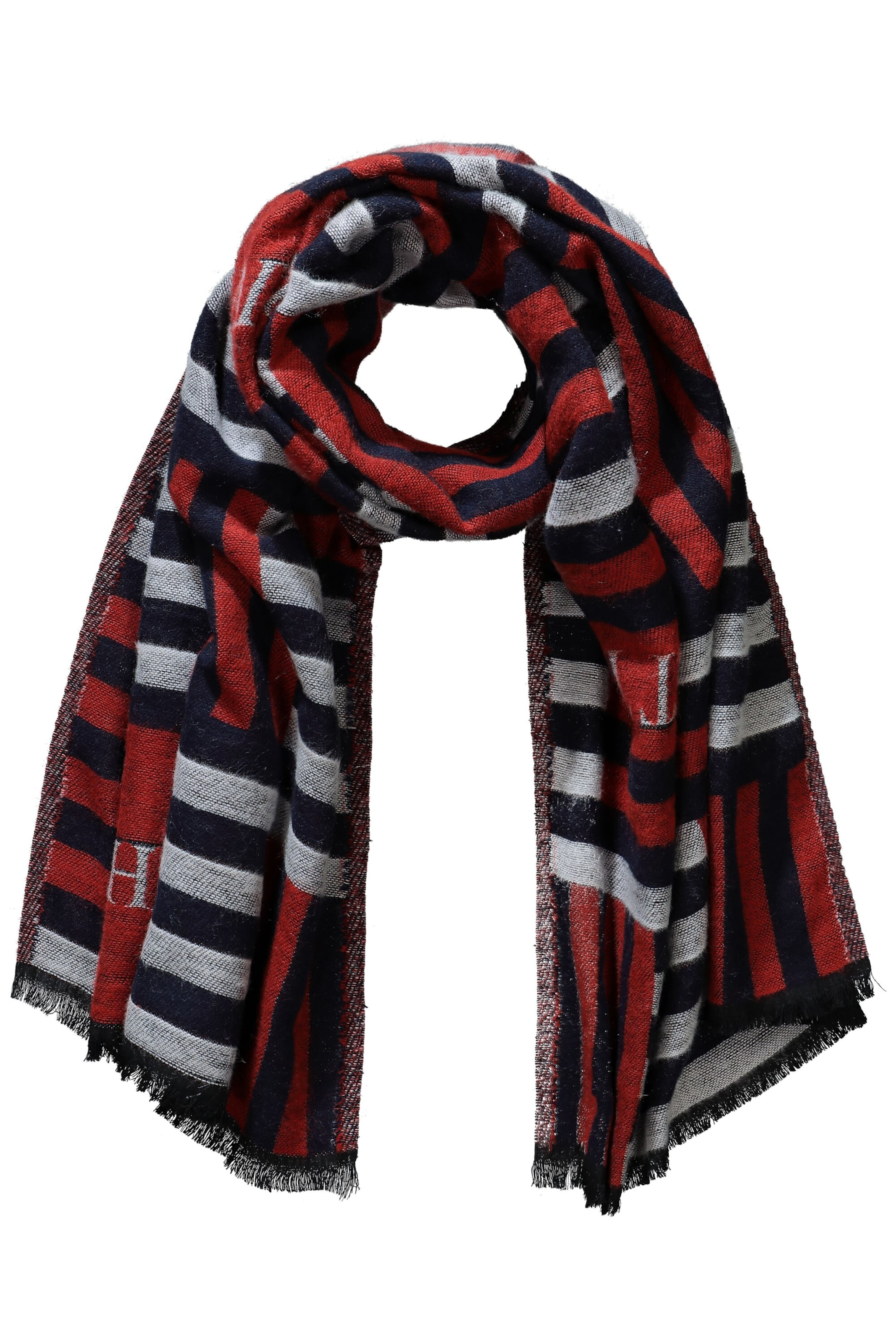 daniel hechter watches Ulla Popken Sjaal in Marine Bloedrood