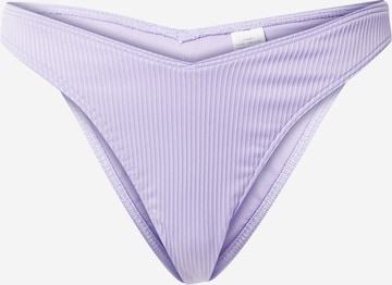 Bas de bikini HOLLISTER en violet : devant