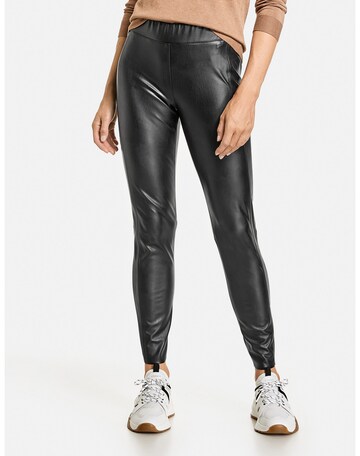 GERRY WEBER Slimfit Leggings in Schwarz: predná strana