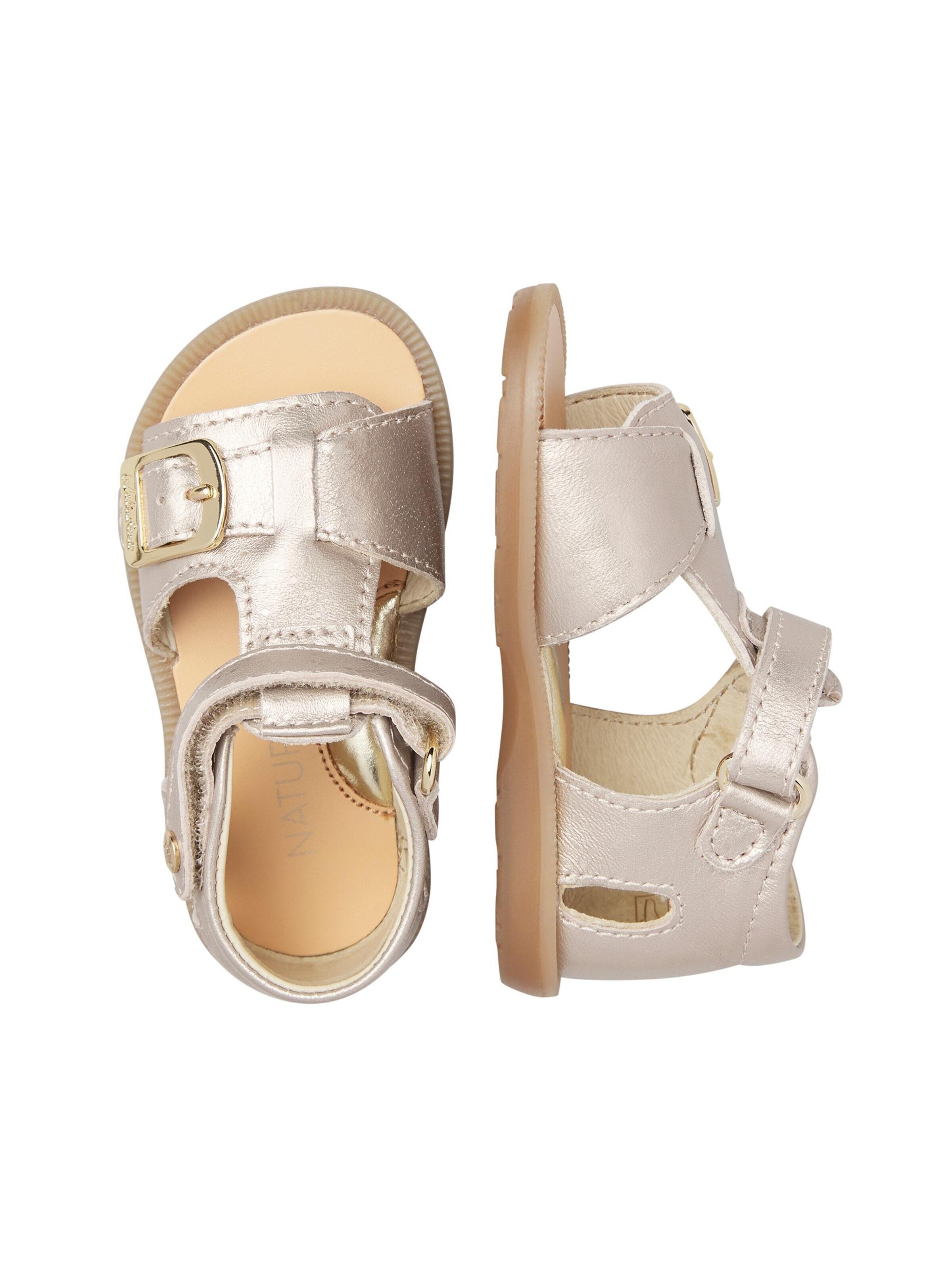 NATURINO Sandalen 'QUARZO' in Roze