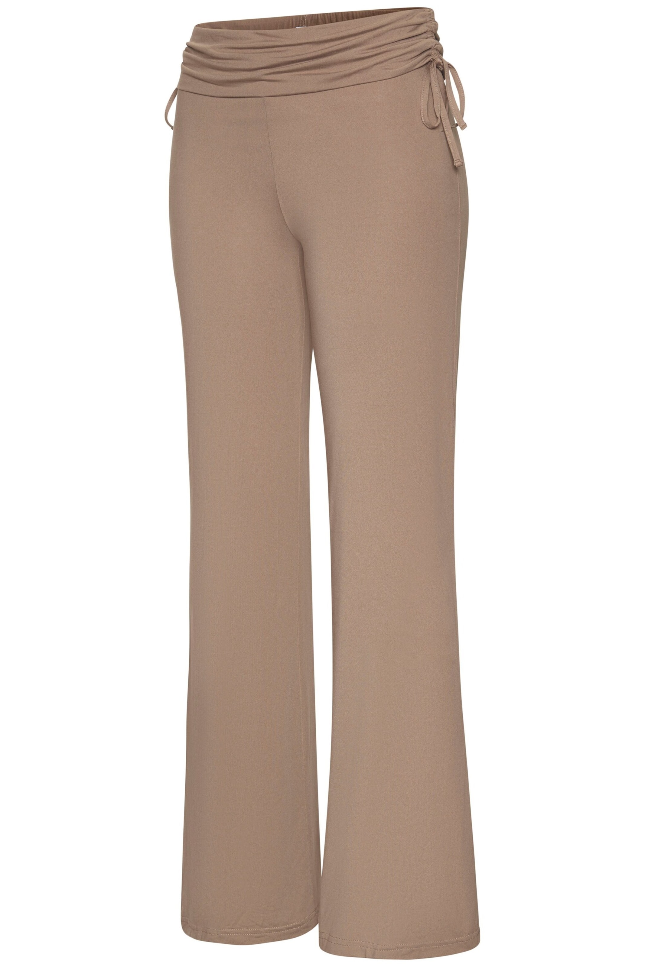 LASCANA Na zvonec Hlače | rjava barva