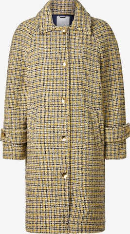 Rich & Royal Between-Seasons Coat in Yellow: front