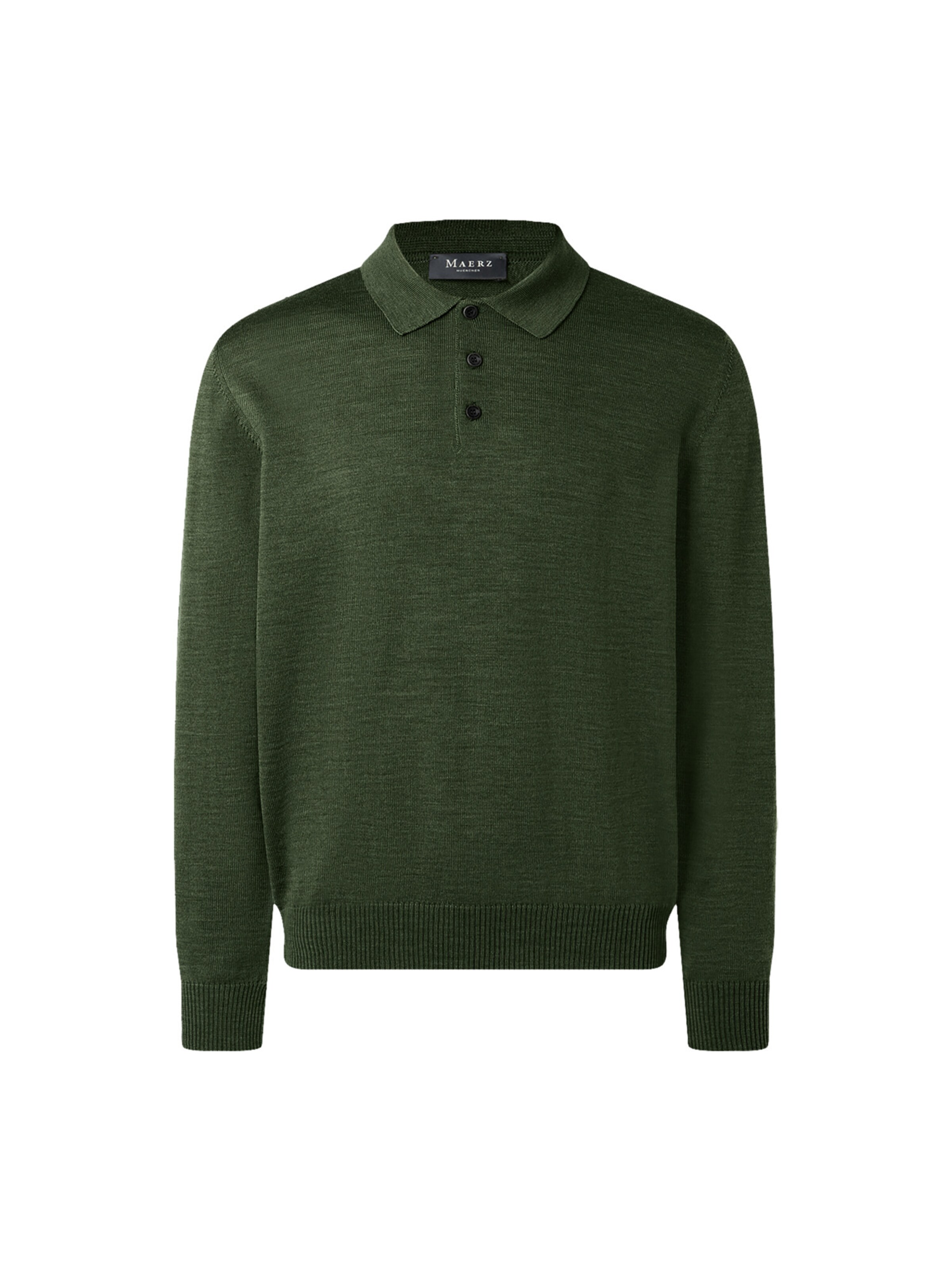 Pullover di MAERZ Muenchen in verde: frontale