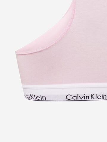 Calvin Klein Underwear Plus Bustier Melltartó - rózsaszín