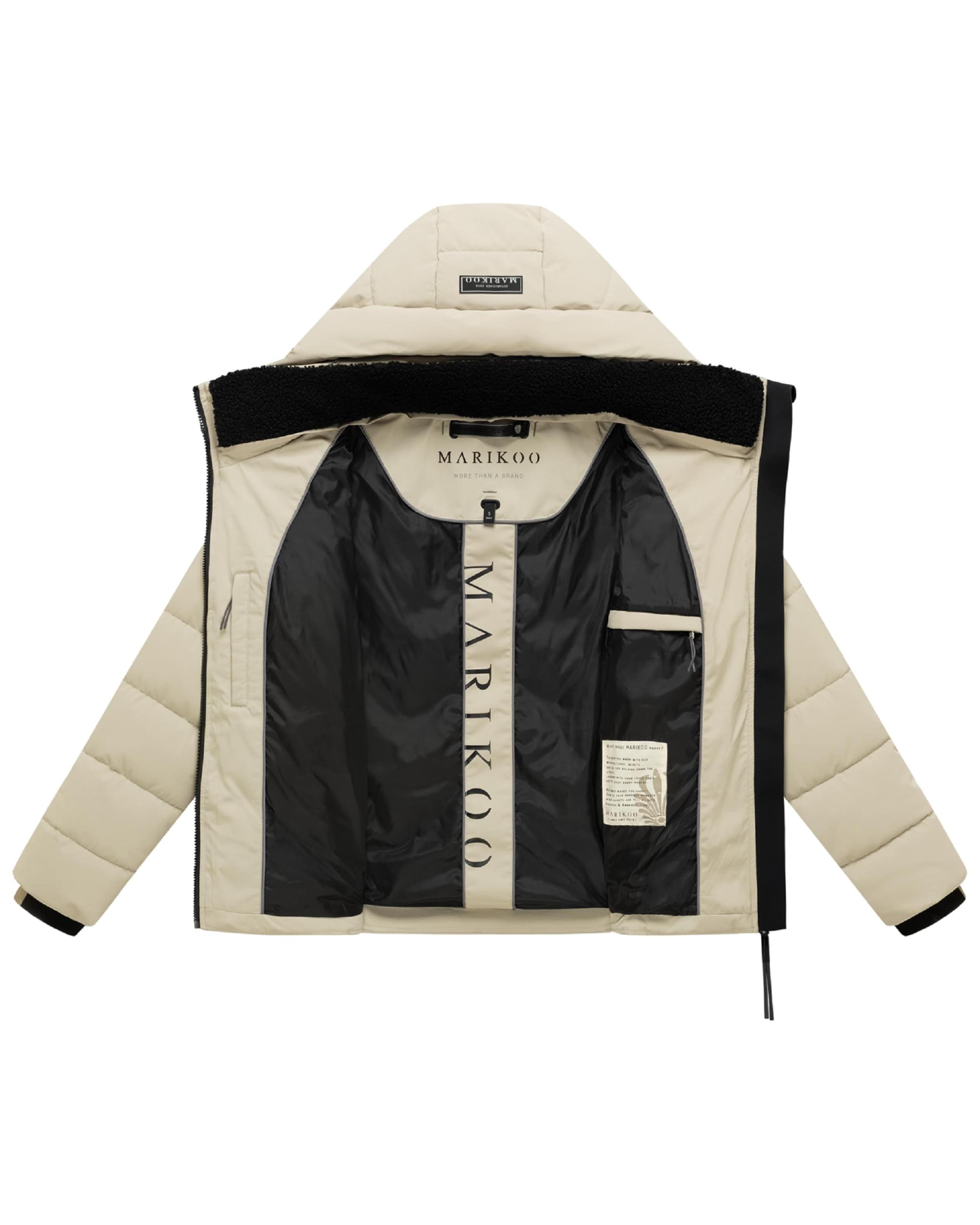 Giacca funzionale 'Naanda XVI' di MARIKOO in beige