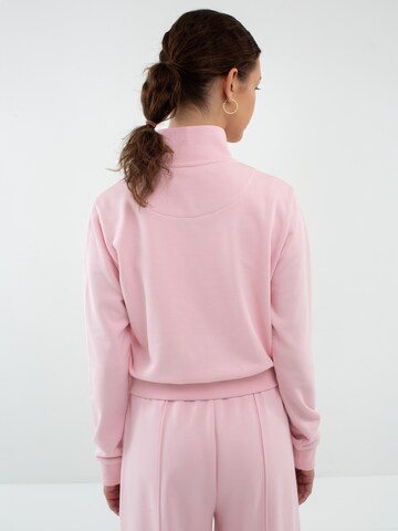 BIG STAR Sweatjacke 'Chitasana' in Pink