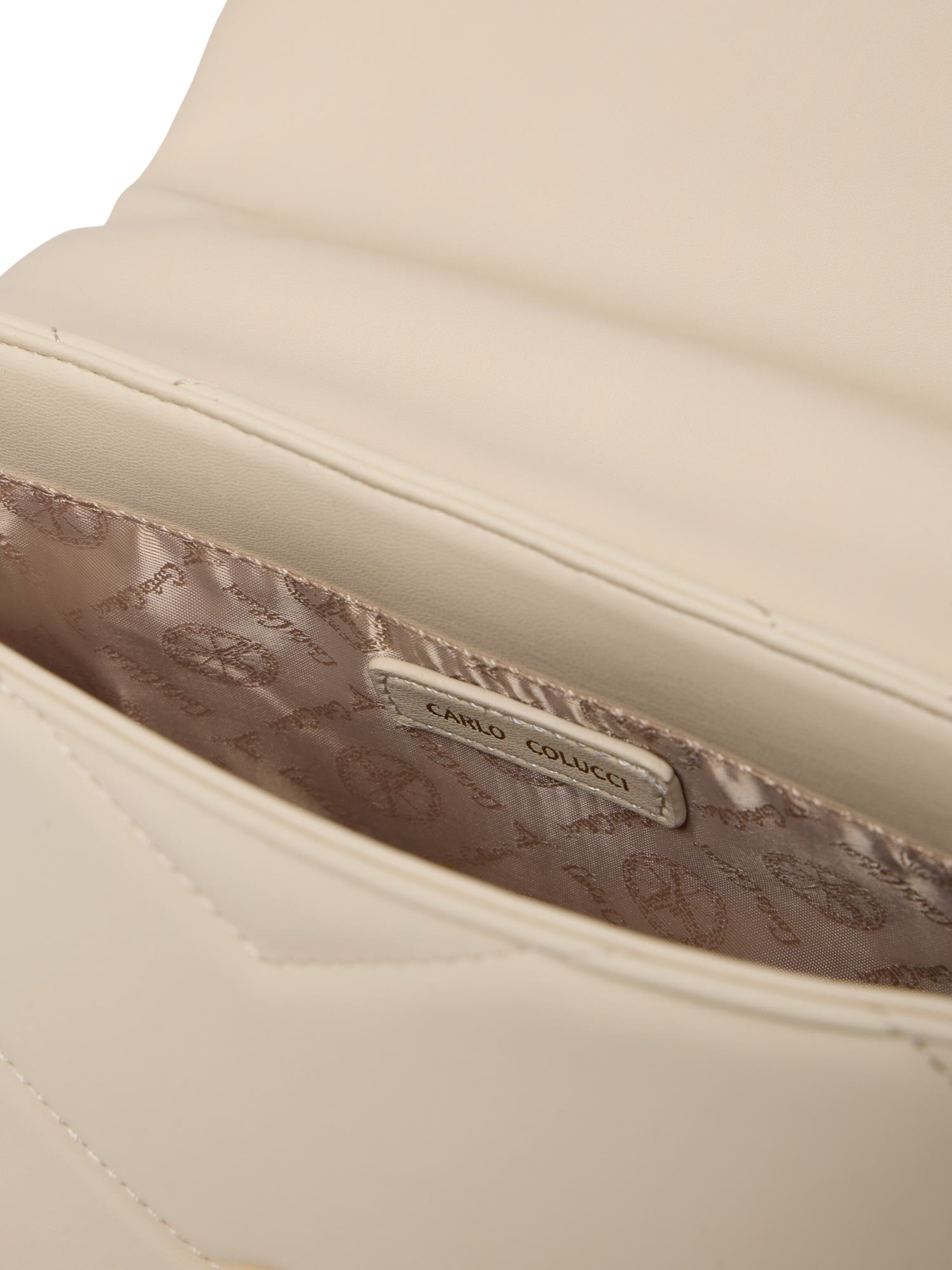 Sac à bandoulière 'Detomas' Carlo Colucci en beige