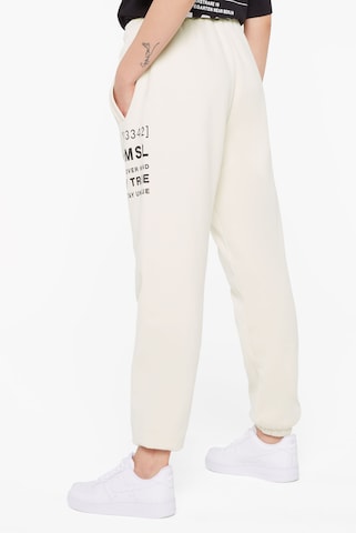 Harlem Soul Regular Pants 'LE-NNY' in White