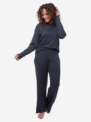 Mey Pyjama 'Pure Chic' in Grau